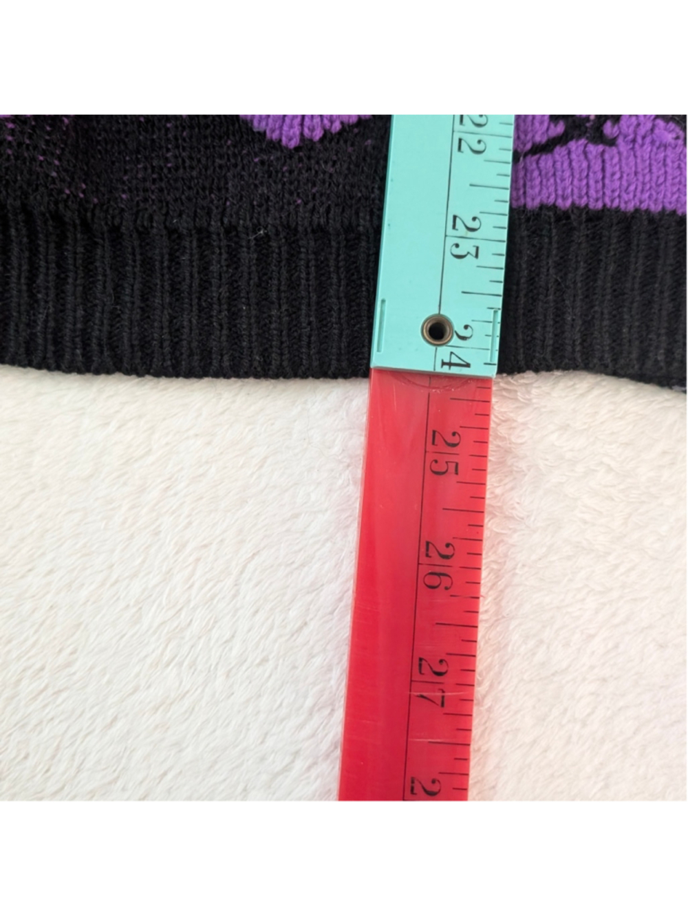 Distinctive Sportswear Vintage 80s Colorblock Geometric Knit Sweater - Picture 7 of 8